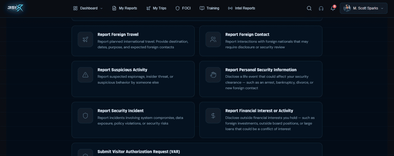 351X Insider Risk Management SaaS Employee Reporting
